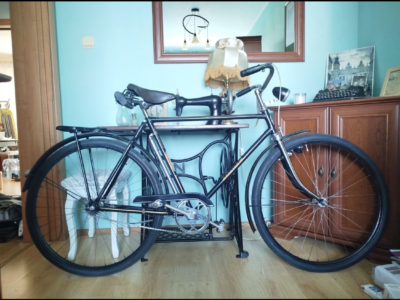 Zabytkowy rower Męski Zzr, Łucznik, z okresu PRL-u, lata 50/60, WYSYLk