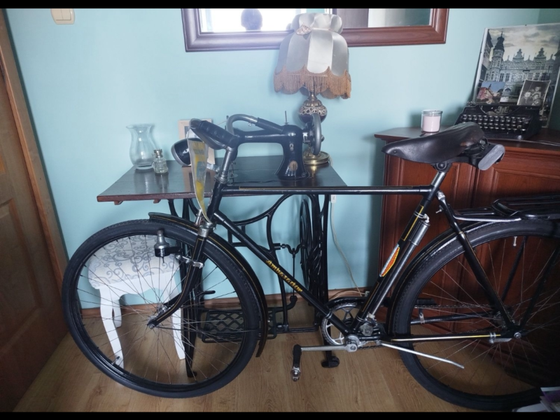 Zabytkowy rower Męski Zzr, Łucznik, z okresu PRL-u, lata 50/60, WYSYLk