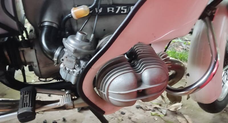 BMW R75/6 – 1974 z dokumentami