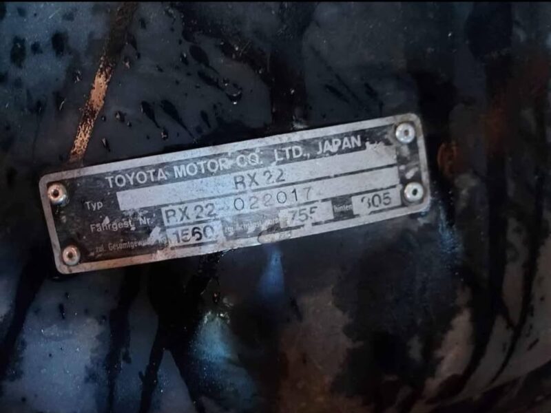 Toyota corona 1900cc