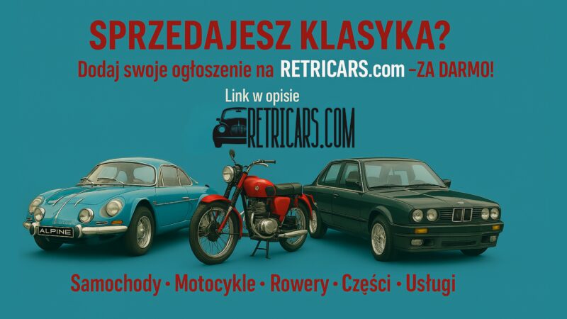 giełda klasyków retricars.com dodaj ogłoszenie