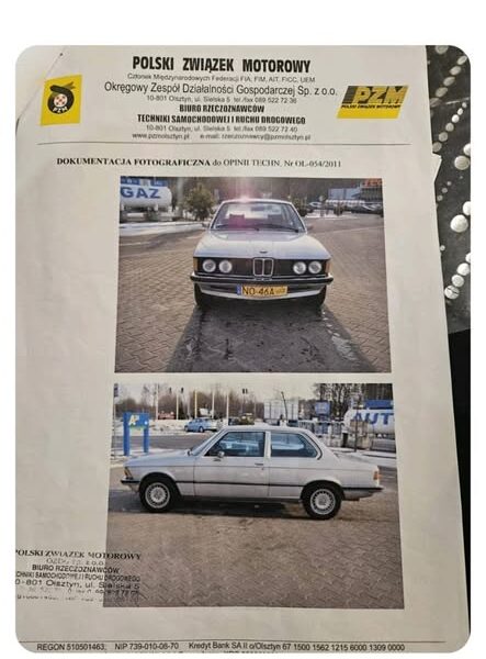 Sprzedam zabytkowe BMW 316 z 1978 r