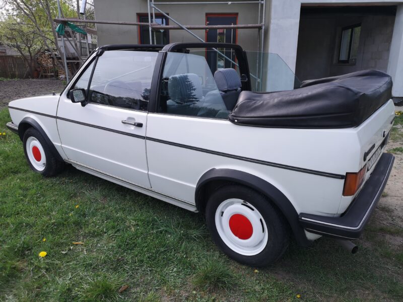 Volkswagen Golf mk1 cabriolet 1985. 112 KM. 1.8.GLI 123000 km