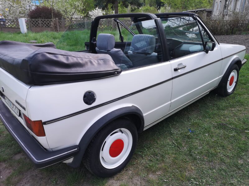 Volkswagen Golf mk1 cabriolet 1985. 112 KM. 1.8.GLI 123000 km