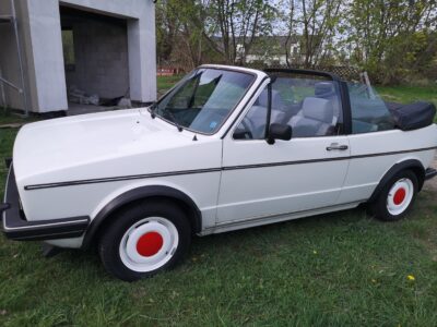 Volkswagen Golf mk1 cabriolet 1985. 112 KM. 1.8.GLI 123000 km