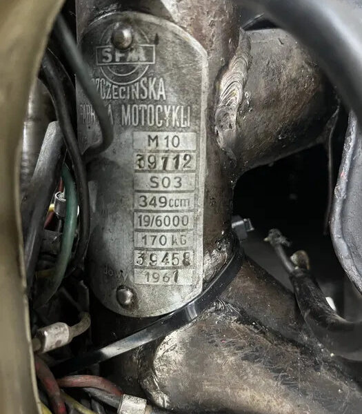 Junak m10 1961r zarejestrowany