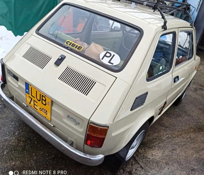 Fiat 126p 600 rarytas Zamiana ciągnik Massey Ferguson