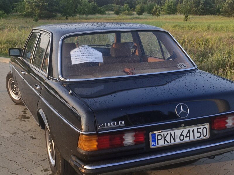 MERCEDES W123 2.0 D 1982 R