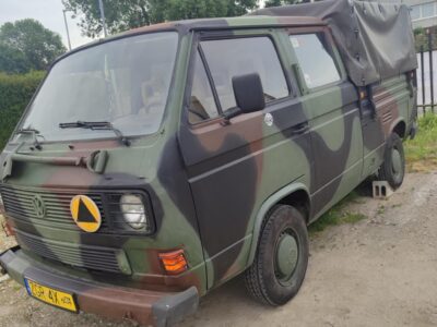 VW T3 Doka Bundeswehra 1989 | Zabytek | 6 osób
