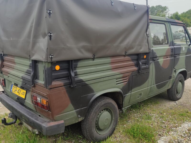 VW T3 Doka Bundeswehra 1989 | Zabytek | 6 osób