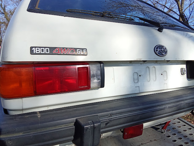 Subaru GLF 1.8 4WD '85 • 47 000 km • Oryginał!