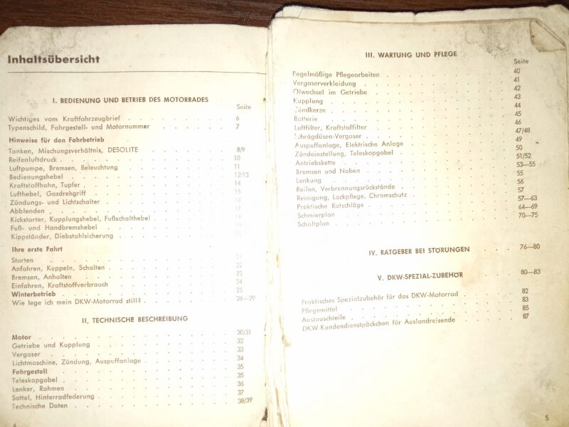 DKW RT 175 z 1954 – w jednej rodzinie od nowości!