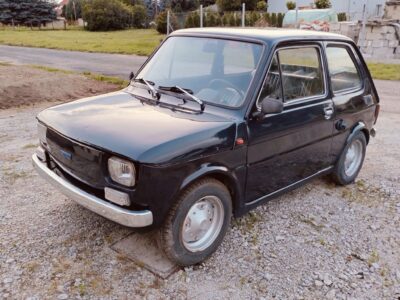 Fiat 126 PIERWSZA SERIA !!! 600 z Włoch, bez rdzy nie 126p Maluch 1973 rok