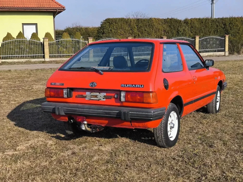 Subaru Leone 4x4 Hatchback LX1800 rok produkcji 1984