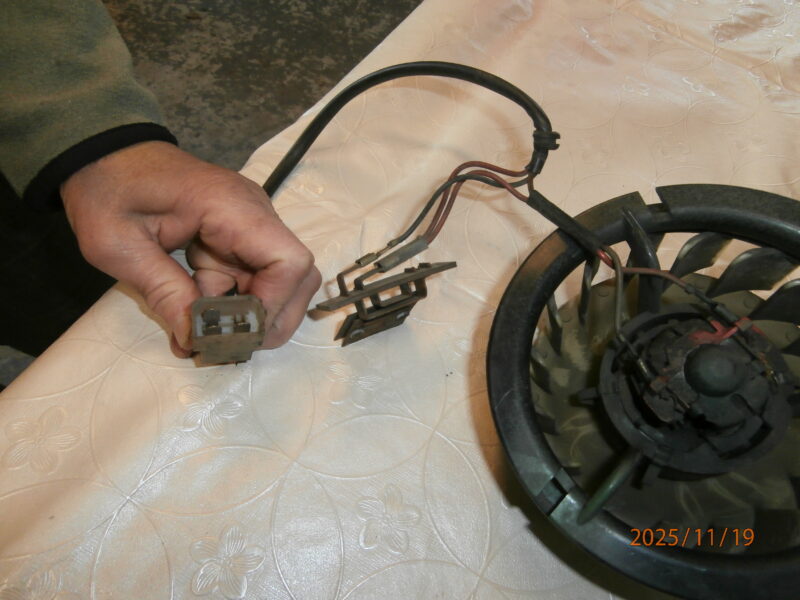 Dmuchawa nagrzewnicy Mercedes 406,407,508,608.