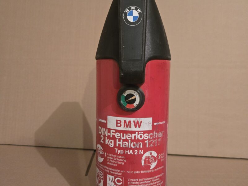 Orginalna zabytkowa gaśnica do BMW z lat 80