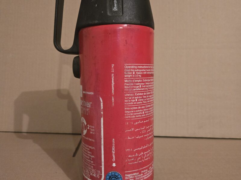 Orginalna zabytkowa gaśnica do BMW z lat 80