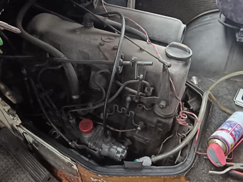 SPRAWNY Kamper Mercedes-Benz Hanomag 1976r