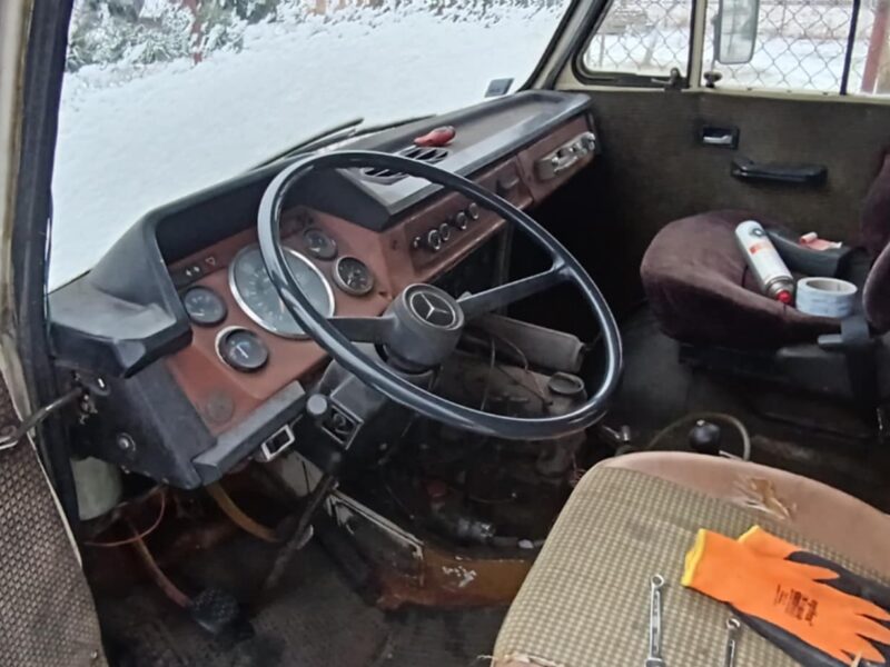 SPRAWNY Kamper Mercedes-Benz Hanomag 1976r
