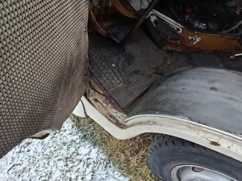 SPRAWNY Kamper Mercedes-Benz Hanomag 1976r