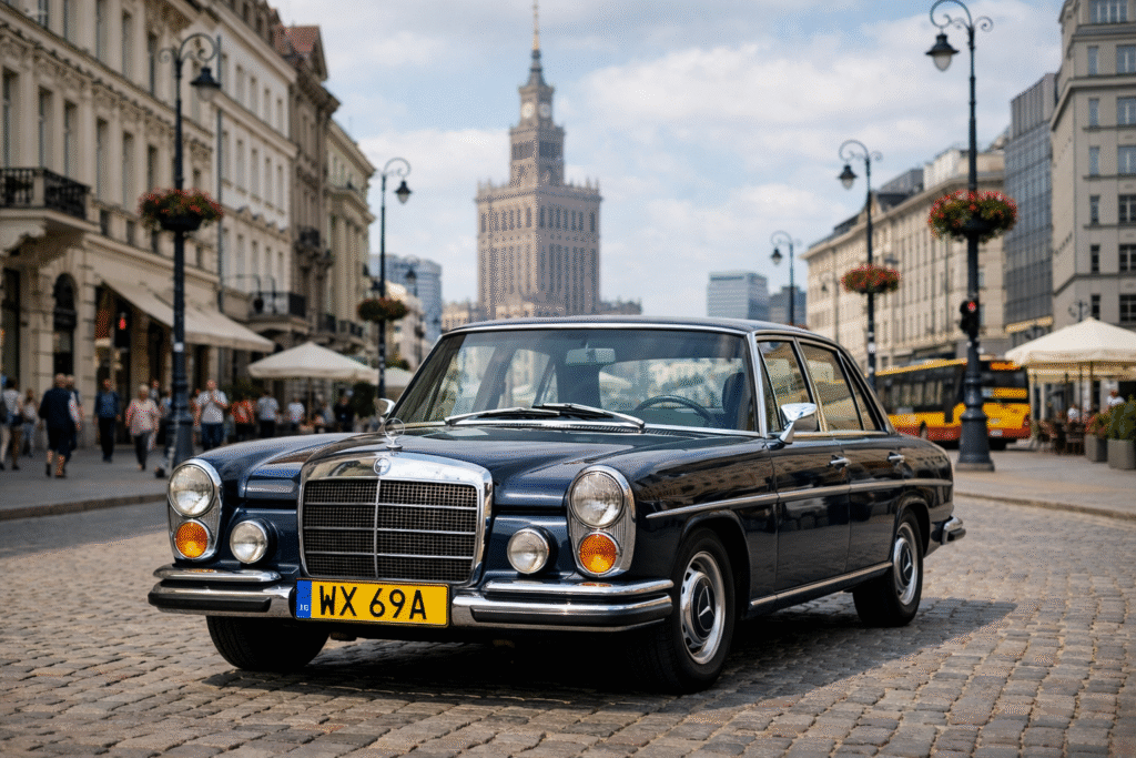 Rejestracja klasycznego auta w 2026 roku – żółte tablice i Strefa Czystego Transportu w Warszawie
