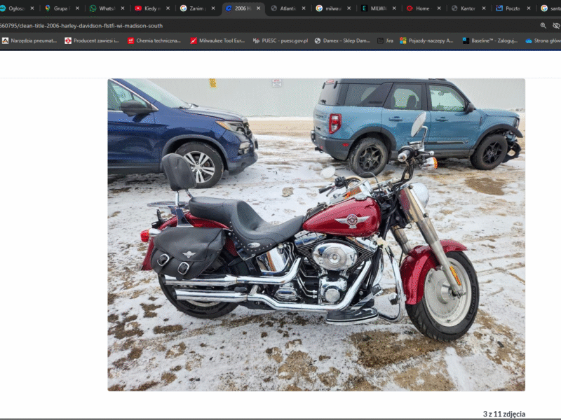 Harley Davidson Road King Police tylko 16tys przebiegu!