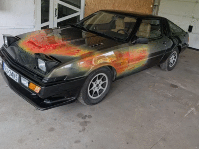 Mitsubishi Starion Turbo 2.0 z 1983 roku europejska wersja