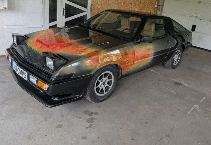 Mitsubishi Starion Turbo 2.0 z 1983 roku europejska wersja